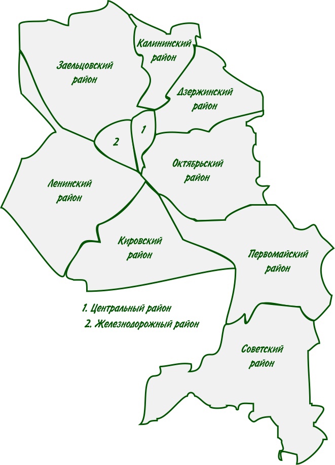 Интерактивная карта литературных объединений Новосибирска